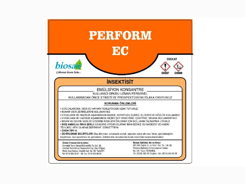 Perform EC